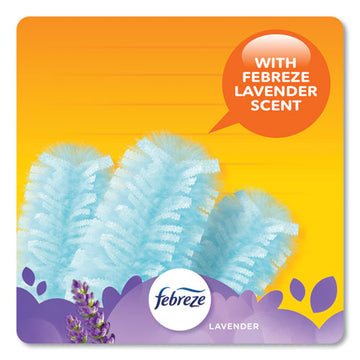 Swiffer® Refill Dusters, Dust Lock Fiber, Light Blue, Lavender Vanilla Scent, 10-box freeshipping - TVN Wholesale